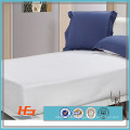 Wholesale Cheap 100% Cotton Percale White Fitted Twin XL Size Bed Sheet For Hotel and Motel